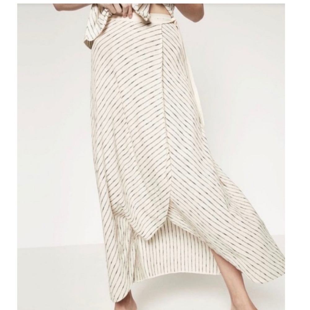 Zara knit wrap skirt